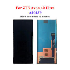 LCD Display Screen Digitizer Assembly with Frame For ZTE Axon 40 Ultra A2023P 