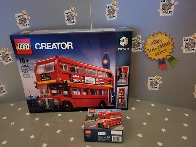 LEGO CREATOR EXPERT LONDON BUS 10258 & 40220 LONDON BUS BOTH NEW AND SEALED  - Image 1 of 4