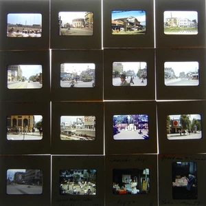 Orig 1950s Photo RB KODACHROME 35mm SLIDE LOT Street Scenes JAPAN Post WWII #1 - Picture 1 of 6