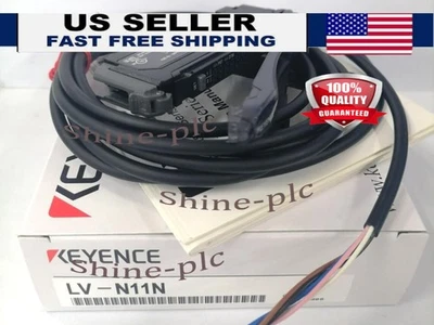 KEYENCE LV-N11N Laser Sensor NewKD  US Free TAX - Image 1 of 4