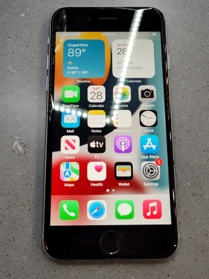 Apple iPhone 6s 16GB A1688 Space Gray - T-Mobile Locked - 100% Battery (B Grade) - Image 1 of 4