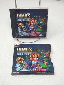 Dimo's Quest Philips CDI Cd-i Videogioco Interattivo Originale con Custodia - Foto 1 di 4