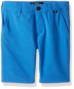 Hurley Kids' Boys' Youth Dri-FIT Chino Walk Casual Shorts in Fountain Blue Chino - Picture 1 of 2