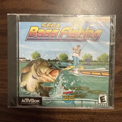 *SEALED* Sega Bass Fishing (PC, 2001) Sega PC ACTIVISION - Image 1 of 3
