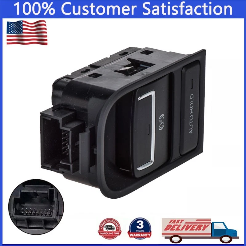 Interruptor de freno de estacionamiento electrónico para Volkswagen Tiguan 2012-2016 2,0 L L4 Turbo EE. UU. Foto 1 de 4