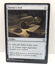 Patriar's Seal - Mystery Booster 2 - Uncommon - Artifact - Regular - CLB 332 - - Picture 1 of 2