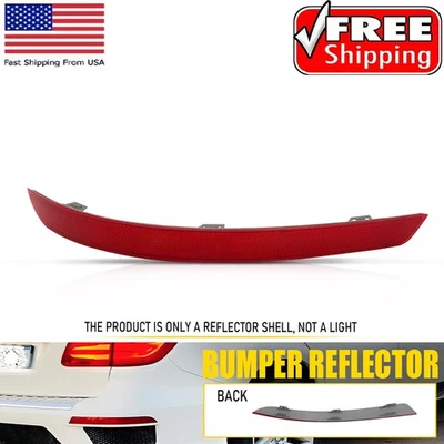 Nuevo reflector de parachoques trasero derecho para Mercedes-Benz X166 GL450 GL500 GLS450 2013-2016 Foto 1 de 4