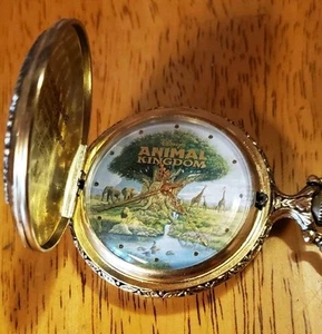Majesti Disney Limited Edition 1998 Animal Kingdom Pocket Watch Read Description - Picture 1 of 10