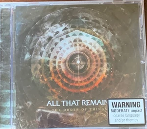 ALL THAT REMAINS - The Order Of Things CD 2015 Razor & Tie AS NEW! - Picture 1 of 2