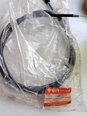 CABLE FRENO DELANTERO GENUINO SUZUKI TS50XK 1984-1994 - 58110-13652 - NOS Foto 1 de 4