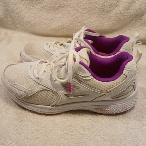 Damenschuhe Größe 8 weiß/lila Skechers GoRun - Bild 1 von 8