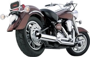 Cobra Exhaust Chrome PowerPro HP 2-into-1 Pipe w/ Tip Yamaha RoadStar 2471 - Picture 1 of 5