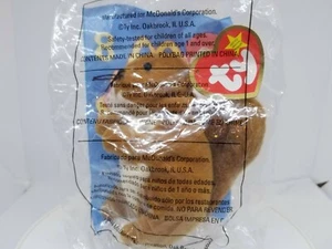 Ty Teenie Beanies, Nuts the Squirrel, Mint Original Packaging McDonalds - Picture 1 of 2