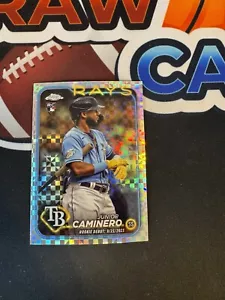 2024 Topps Chrome Update Series - X-Fractor #USC193 Junior Caminero (RC) - Bild 1 von 2