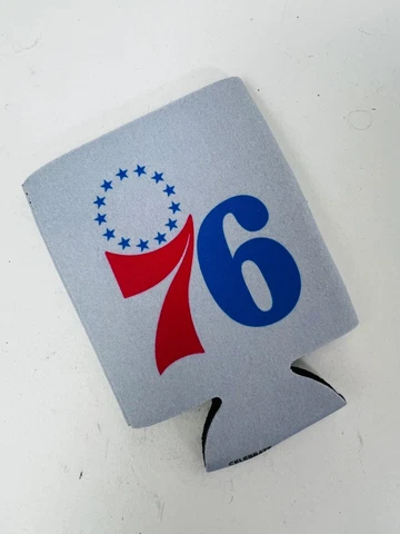 PHILADELPHIA SIXERS 76ERS RETRO BEER CAN COOLER KOOZIE  - NEW! Cover