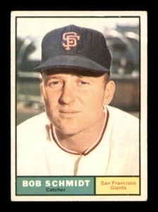 1961 Topps Set Break #31 Bob Schmidt en muy buen estado-excelente *tarjetas obg* - Imagen 1 de 2