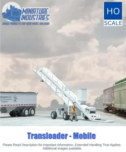 HO Scale Transloader - Mobile Kit for Grain Elevator Structures 1:87 - Picture 1 of 6