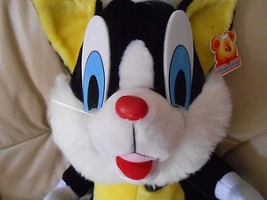 PMS Huge Cuddly Soft Toy Cat called Felix 50 Cms / or 19.5 inches Vintage - Picture 1 of 13