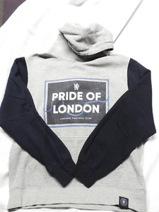 Chelsea FC - Pride of London, sudadera con capucha gris, (como se muestra) usada en excelente estado - Imagen 1 de 3