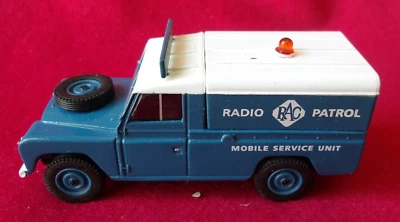 CORGI LAND ROVER  Radio RAC Patrol mobile service unit 1/43em (vendu sans boite) - Photo 1/4