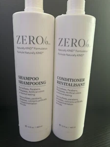 Champú y acondicionador Zero% by Gilchrist & Soames 15 oz nuevo - Imagen 1 de 1