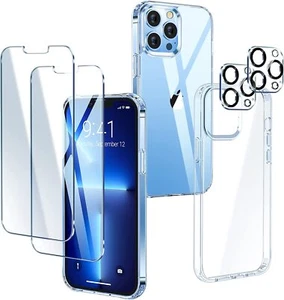 Hülle FÜR iPhone  13 12 11 Pro Max  Panzerfolie  Kameraschutz Glas Handy Bumper - Bild 1 von 12