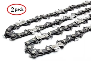 2X 14" Chain For Efco 132S, MT3600, MT3700, MT3750, MT4000, MT4100SP Chainsaws - Picture 1 of 2
