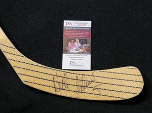 Nicklas Lidstrom Nombre Completo Firmado Detroit Red Wings Sunoco Stick JSA Certificado de Autenticidad - Imagen 1 de 2
