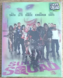 Novamedia NC#012 Suicide Squad Steelbook Blu-Ray Lenticular NEW&SEALED!!! - Picture 1 of 6