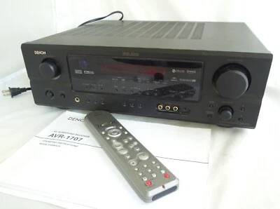 Denon AVR 1707 XM Ready home theater receiver - Image 1 of 4