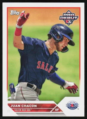 2023 Topps Pro Debut Juan Chacon #PD-31  Baseball  SALEM REDSOX - Image 1 of 2