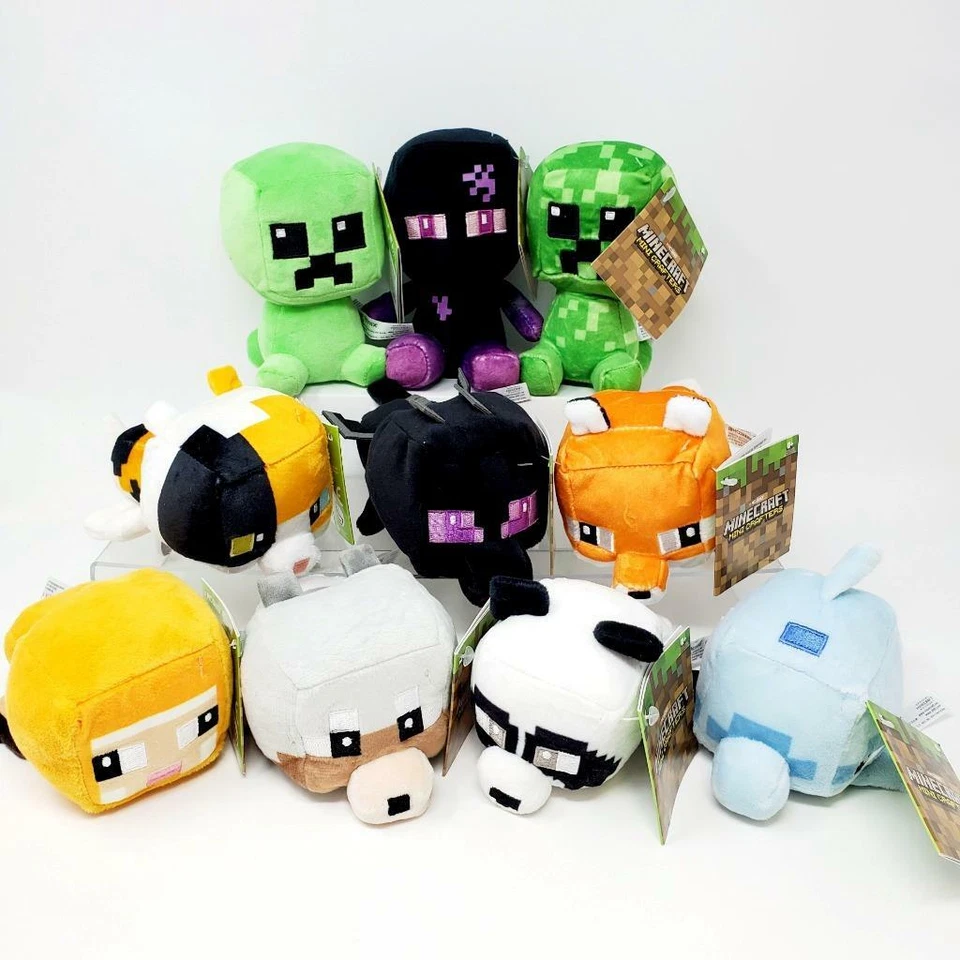 Jinx Minecraft Mini Crafter 4.5" Plush NWT - New Series - YOU CHOOSE! - Image 1 of 1