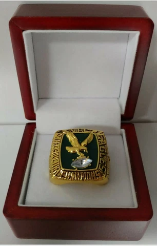 Dick Vermeil - 1980 Philadelphia Eagles NFL Championship Ring With Display Box Cover