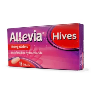 Allevia Fexofenadine 180mg - Max Strength -15 Tablets- Treats Hives/Allergy/Itch - Picture 1 of 6
