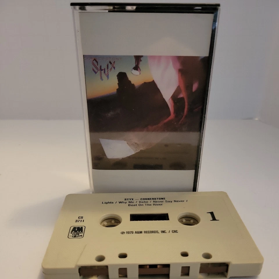Cornerstone by Styx (Cassette, 1979, A&M Records)  - Image 1 of 1