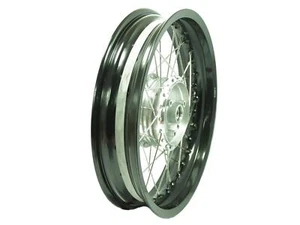 Tuning Speichenrad 3,00x16 Alu Felge schwarz für Simson S51 Schwalbe Star Edel - Bild 1 von 1
