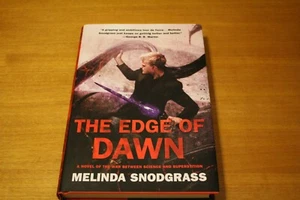 The Edge of Dawn - Melinda Snodgrass HC 1st Signed - Imagen 1 de 5