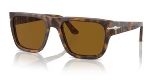 Persol 0PO3348S 121033 Brown havana/Brown Square 55mm Men's Sunglasses - Picture 1 of 7