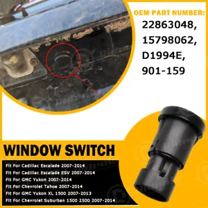 Rear Liftgate Hatch Window Release Switch Button For Chevy Suburban 1500 2500 - Foto 1 di 21