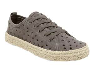Universal Thread Women’s Jena Espadrille Lace Up Sneakers Gray Size 8 Flat shoes - Picture 1 of 5