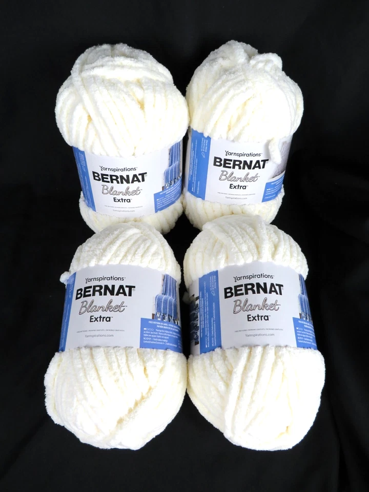 Bernat Blanket Extra Yarn Vintage White 057355457324