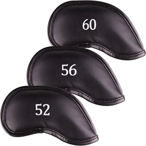 Premium Magnet Leder Eisen und Keil Golfschläger 52,56,60 (Set mit 3 Bezügen) - Bild 1 von 3