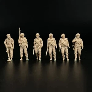 1/72 Scale Military Model Vietnam War Us Army 6 Deminer Soldier Figures - Picture 1 of 5