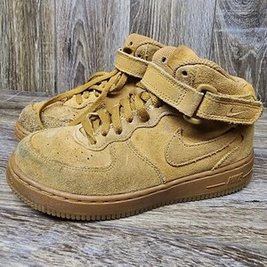 Nike AF1 Air Force 1 High LV8 Wheat Youth Size 2Y - Picture 1 of 8
