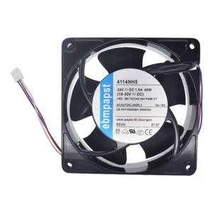 Ebmpapst Ventilateur de refroidissement 4114NH5 24V 1.9A 46W 120 * 120 * 38mm - Photo 1/6