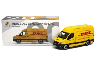 Tiny City 90 Die-cast 1/76 Model Car - MERCEDES-BENZ Sprinter FL DHL Model Car - Image 1 of 4