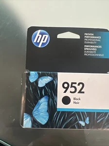 HP F6U15AN Original Tintenpatrone HP 952 Schwarz im Karton Abgelaufen Dez 2018 - Bild 1 von 3