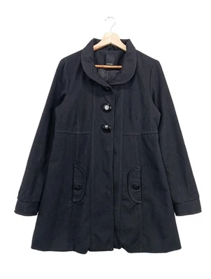 VERO MODA Abrigo de entretiempo Mujeres Abrigo Talla EU 38 azul elegante - Imagen 1 de 4