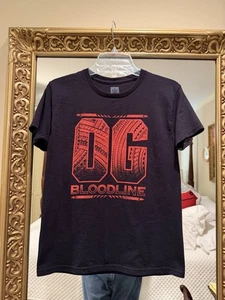 Roman Reigns OG Bloodline YETI Black 2 Sided T-Shirt Youth Size M. - Bild 1 von 7