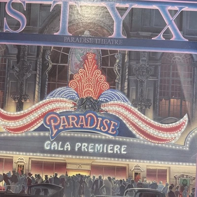 Styx ‎– Paradise Theatre - 1981 - A&M Records SP-3719 Vinyl LP VG/VG!!! - Image 1 of 4